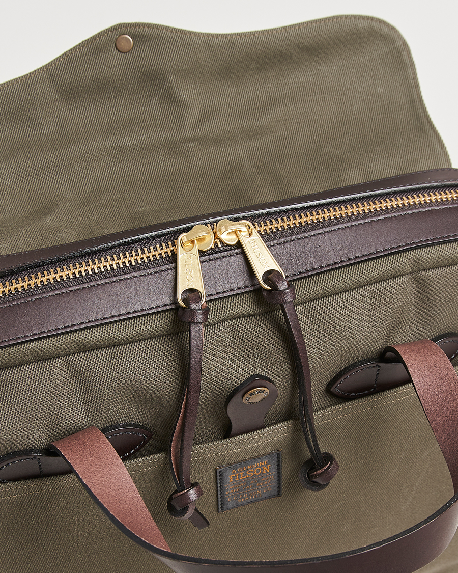 Men | Bags | Filson | Original Briefcase Otter Green