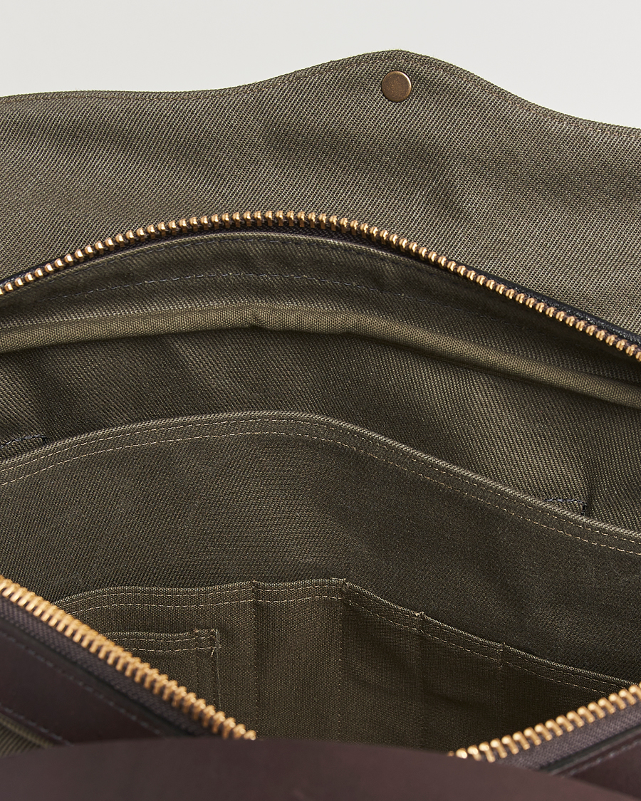 Men | Bags | Filson | Original Briefcase Otter Green