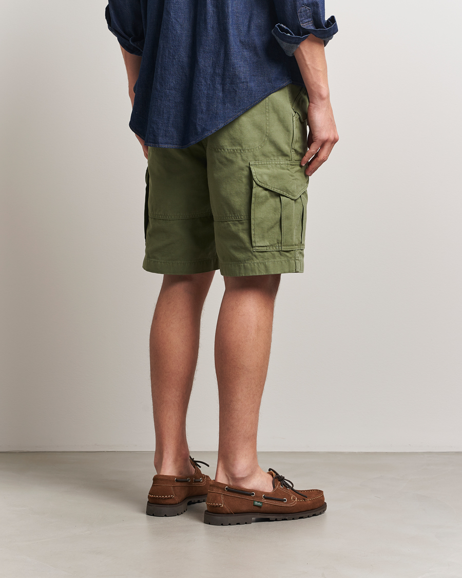 Men | Shorts | Filson | Field Cargo Shorts Washed Green