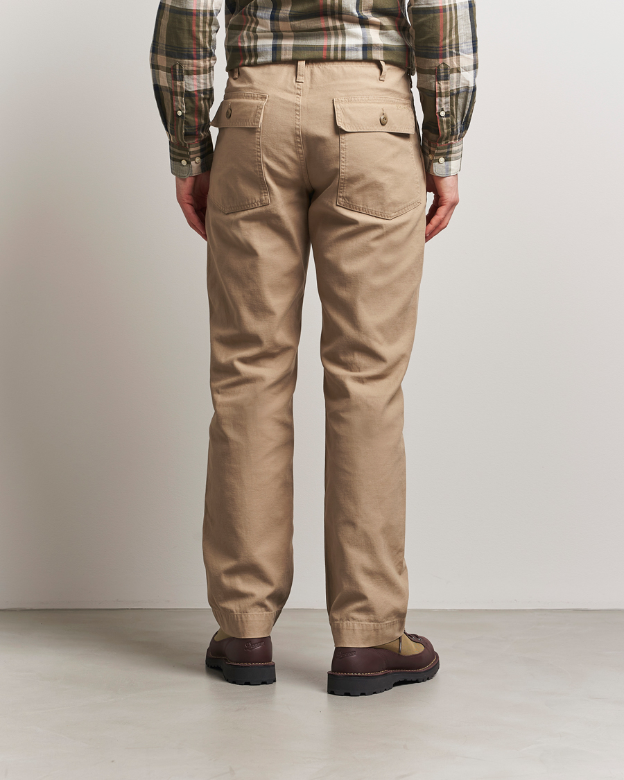 Men | Trousers | Filson | Field Supply Pants Grey Khaki