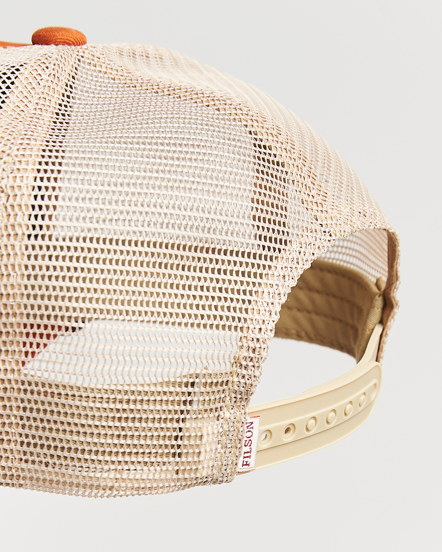 Men | Hats & Caps | Filson | Trucker Mesh Cap Iron Rust