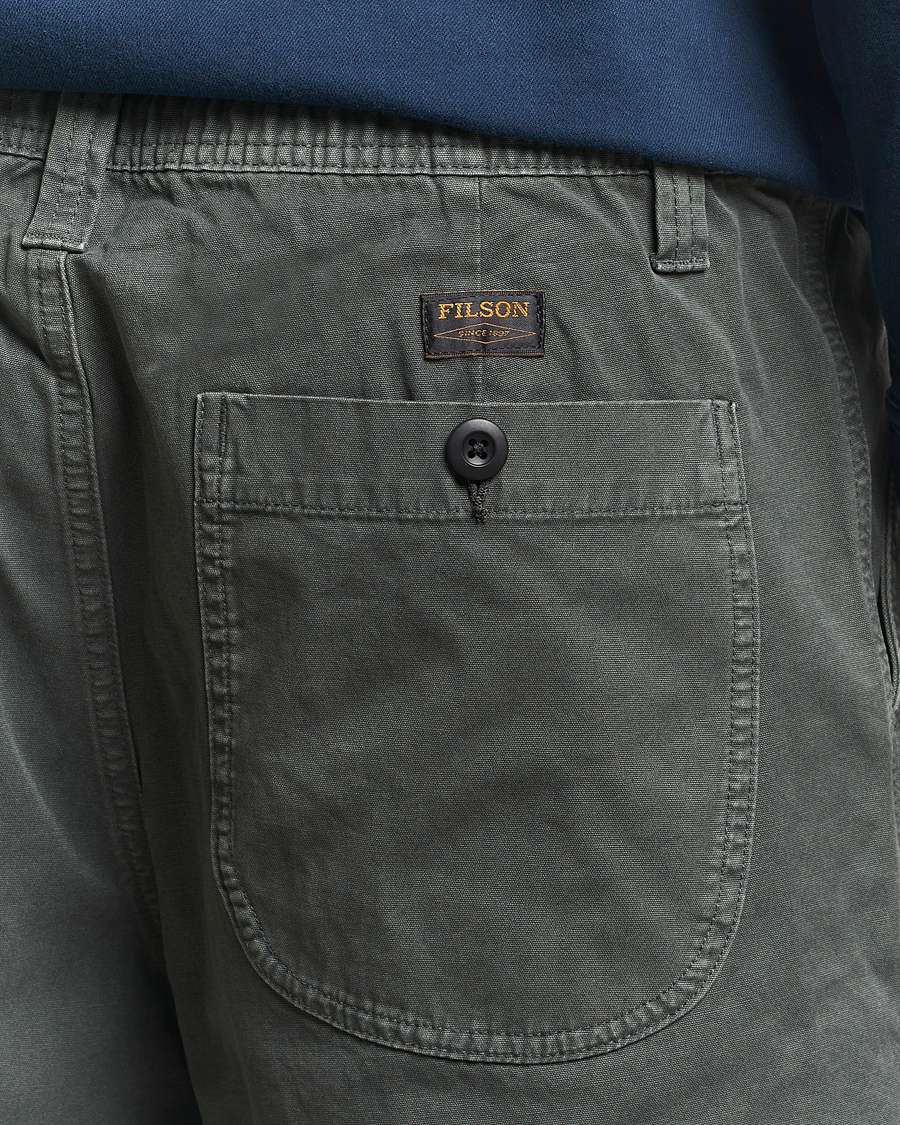 Men | Shorts | Filson | Oakville Canvas Shorts Gravel