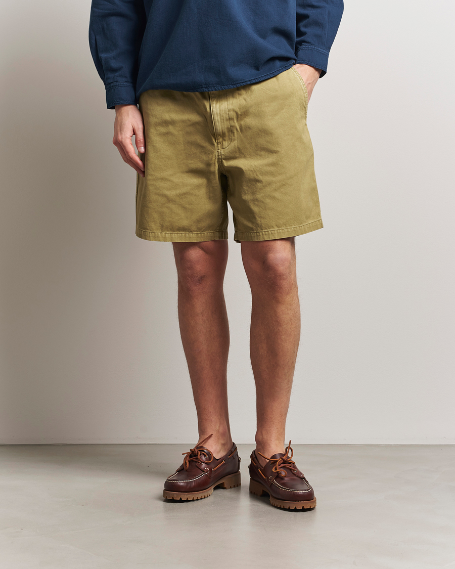 Men | Shorts | Filson | Oakville Canvas Shorts Slate Olive