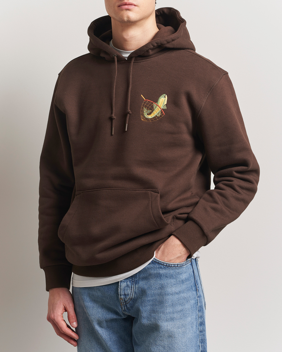 Men | Sweaters & Knitwear | Filson | Prospector Hoodie Dark Brown
