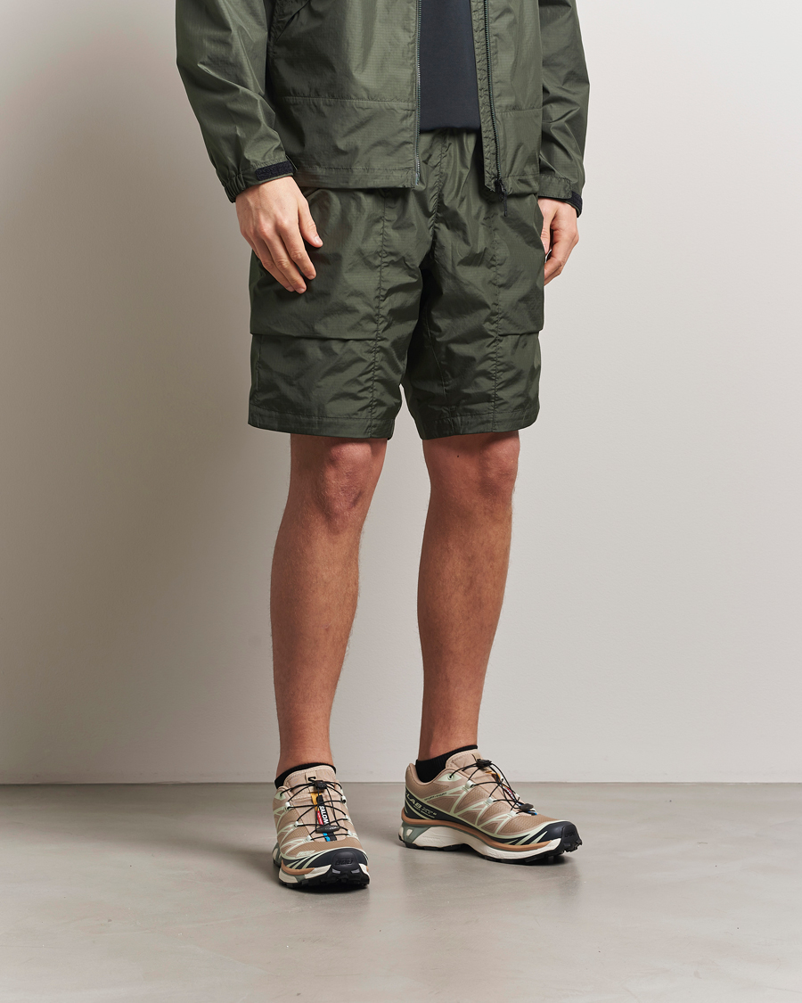 Men | Shorts | Goldwin | Rip-Stop Cargo Shorts Dark Olive