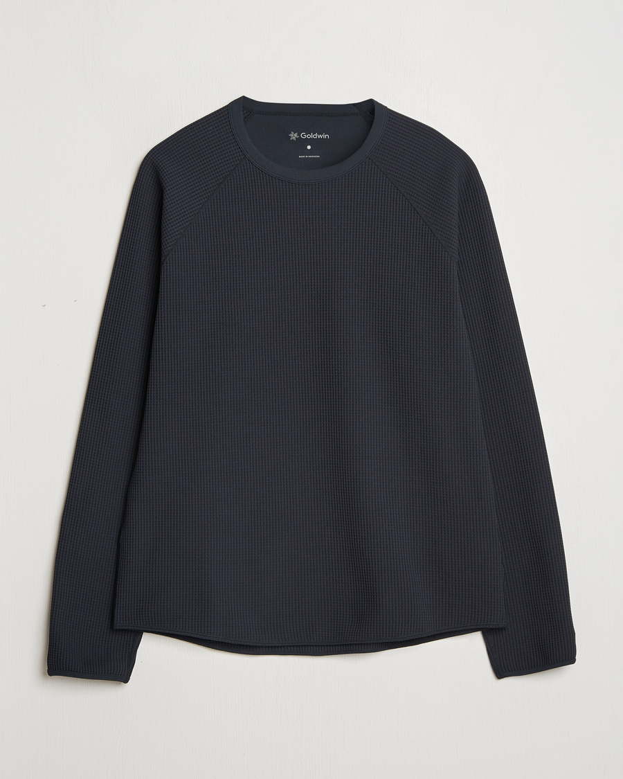 Men | T-Shirts | Goldwin | WF Light L/S T-Shirt Black