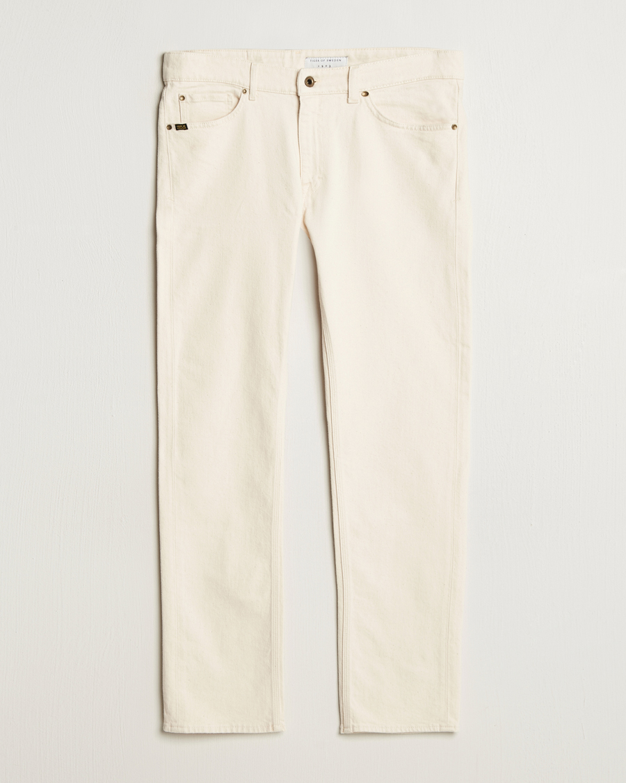 Men | Trousers | Tiger of Sweden | Des Jeans Ecru