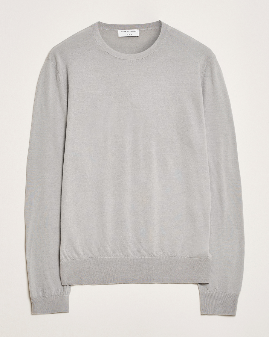 Men | Sweaters & Knitwear | Tiger of Sweden | Connor Merino Sweater Granite