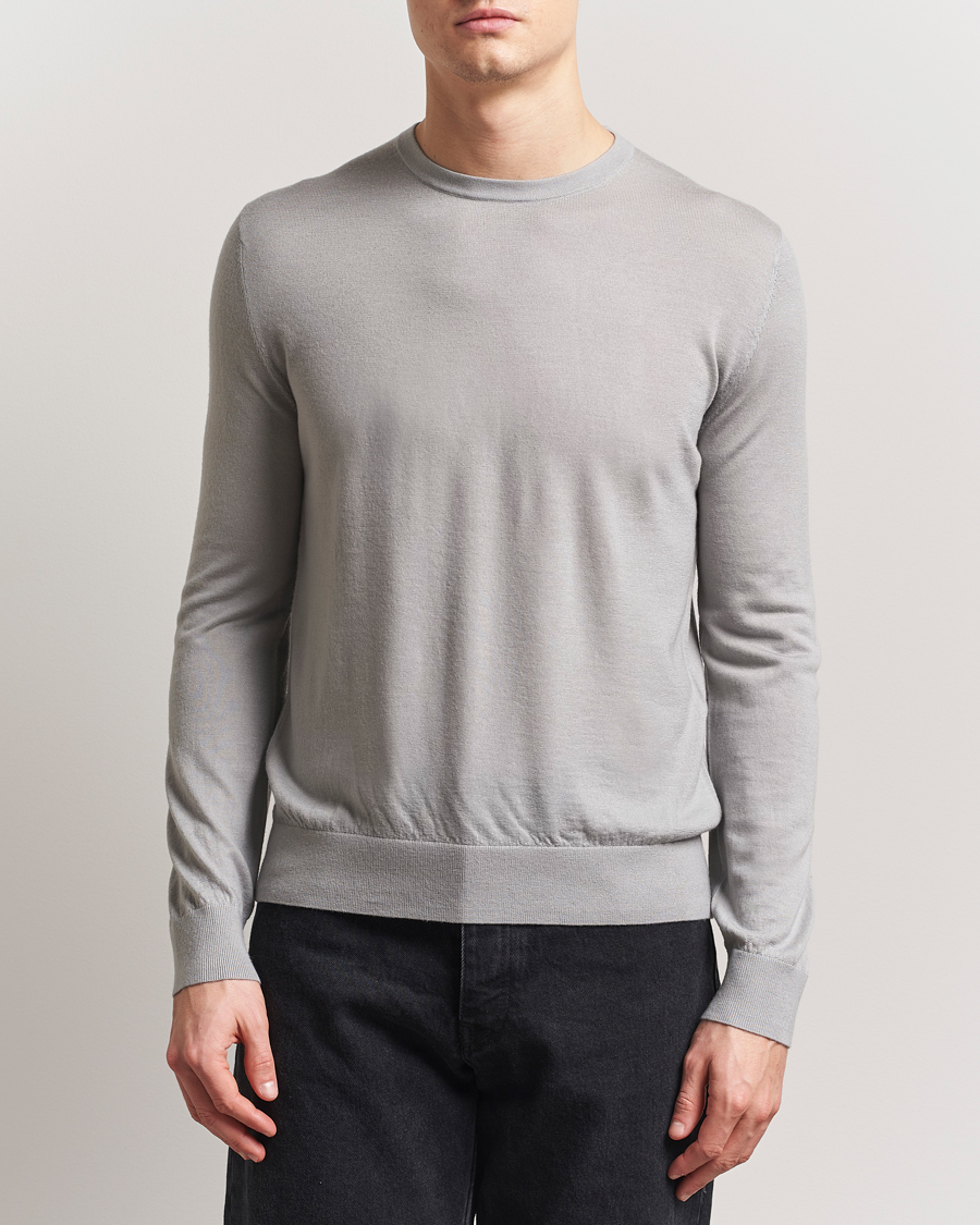 Men | Sweaters & Knitwear | Tiger of Sweden | Connor Merino Sweater Granite