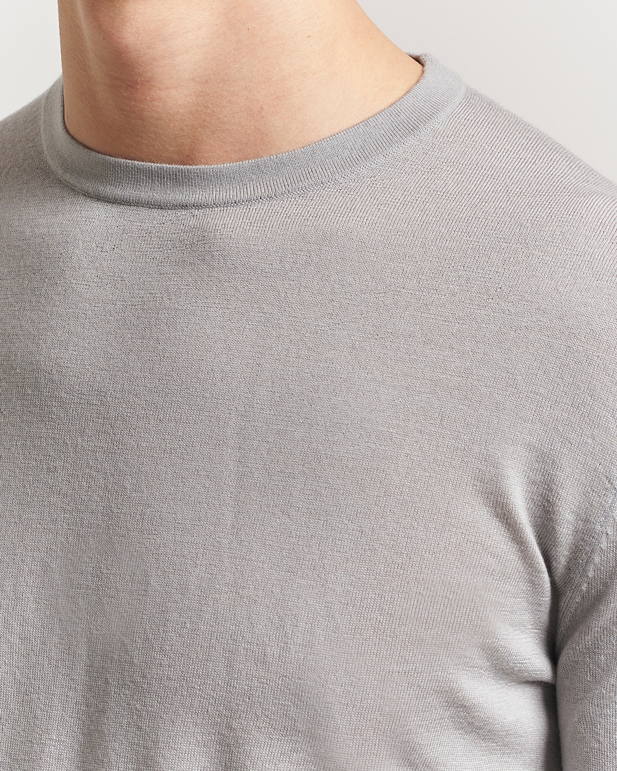 Men | Sweaters & Knitwear | Tiger of Sweden | Connor Merino Sweater Granite