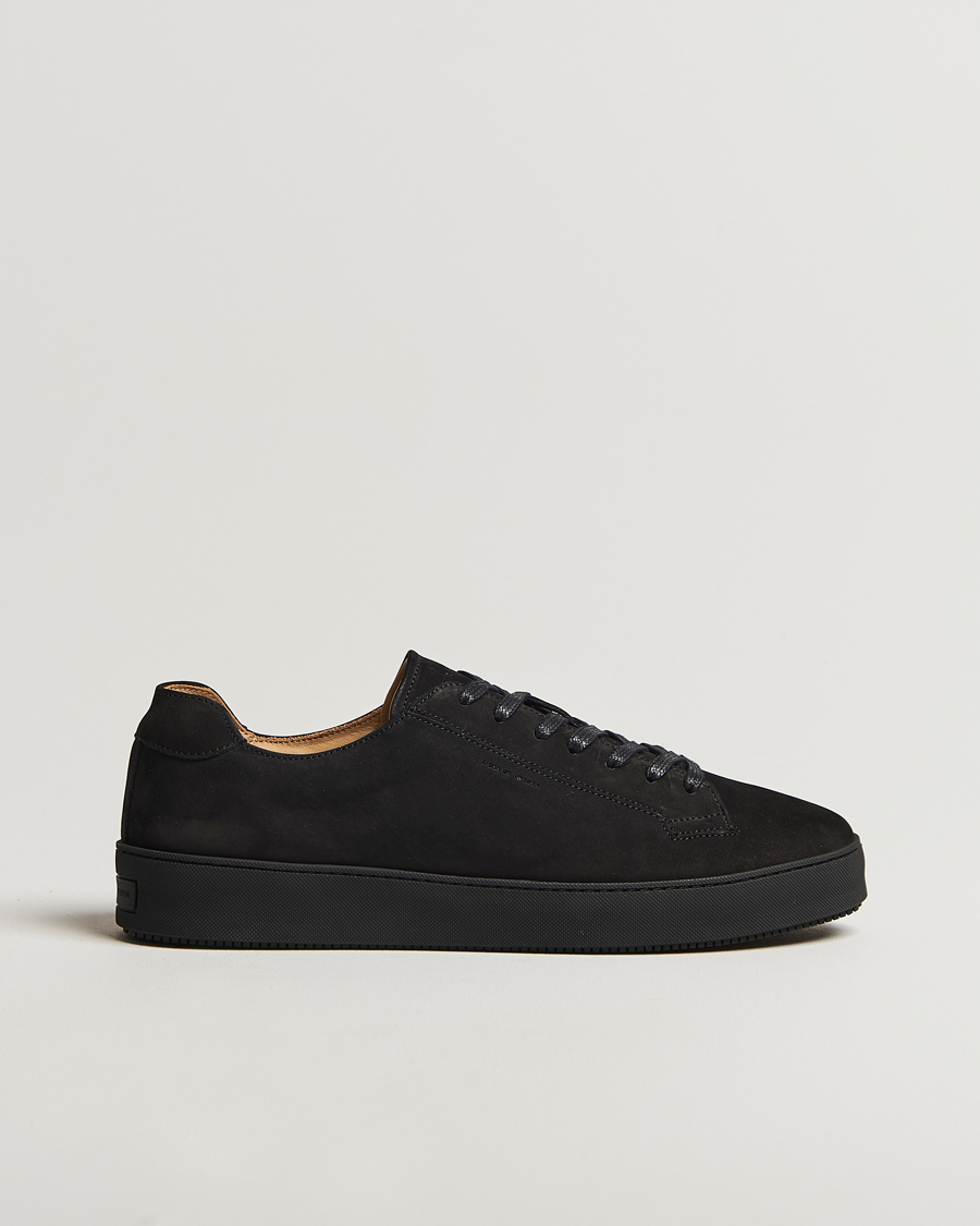 Men | Sneakers | Tiger of Sweden | Salas Suede Sneaker Black