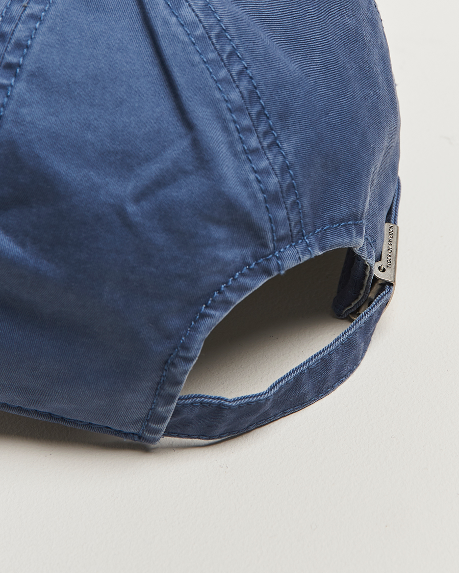 Men | Hats & Caps | Tiger of Sweden | Hent Washed Logo Cap Bering Sea