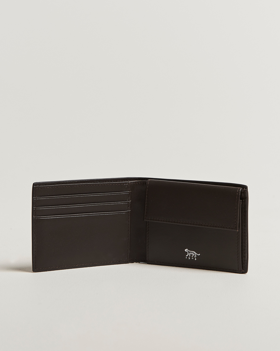 Men | Wallets | Tiger of Sweden | Wivallius Leather Wallet Dark Brown