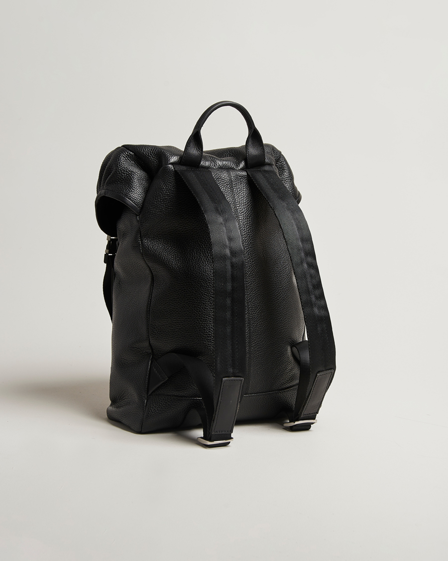 Men | Bags | Tiger of Sweden | Baha Leather Backpack Black
