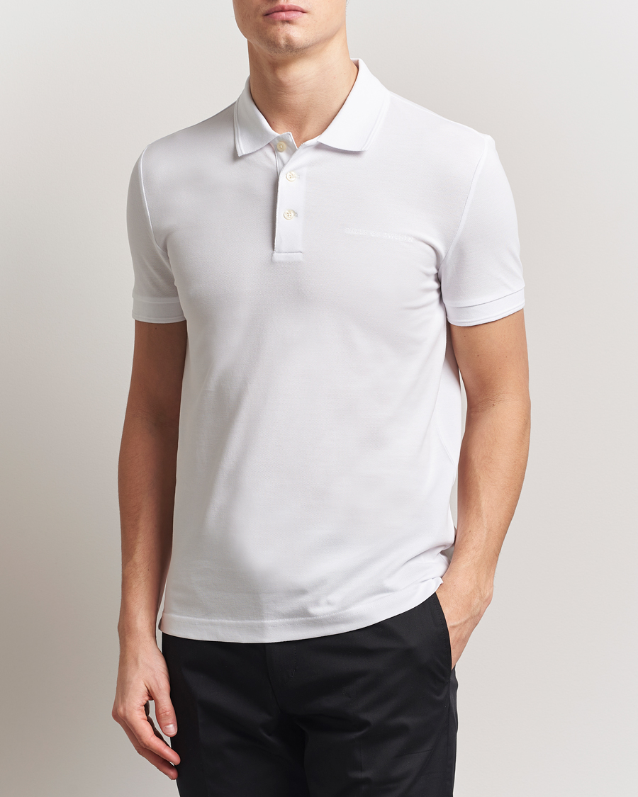 Men | Polo Shirts | Tiger of Sweden | Darios Polo Pure White