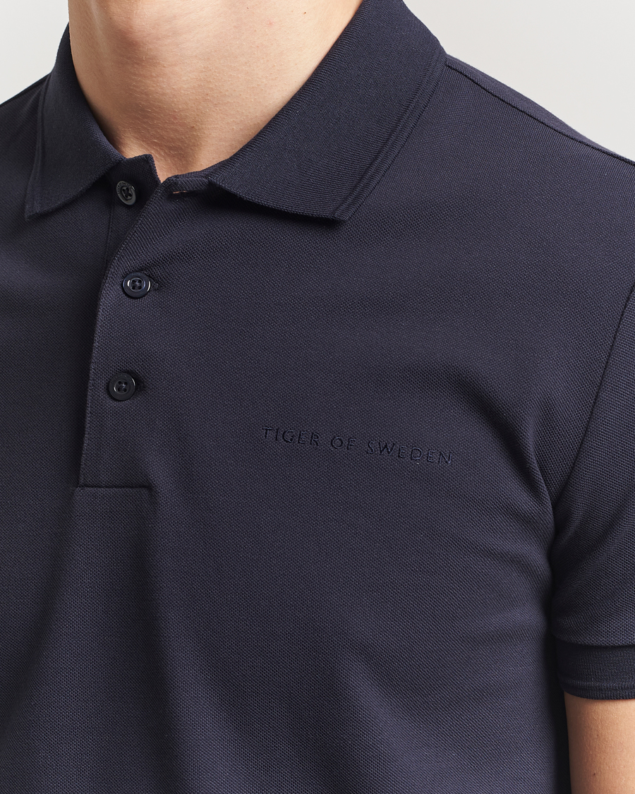 Men | Polo Shirts | Tiger of Sweden | Darios Polo Light Ink