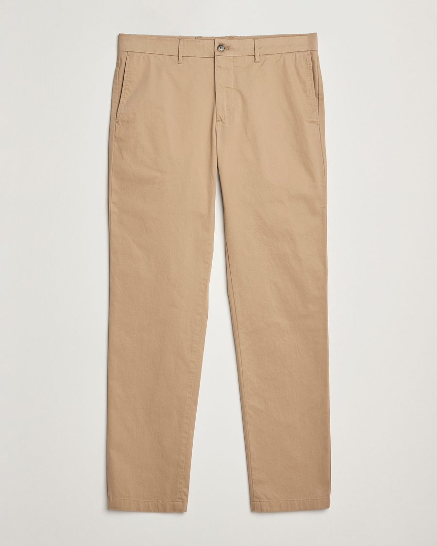 Men | Trousers | J.Lindeberg | Ched Cloud Satin Pants Batique Khaki