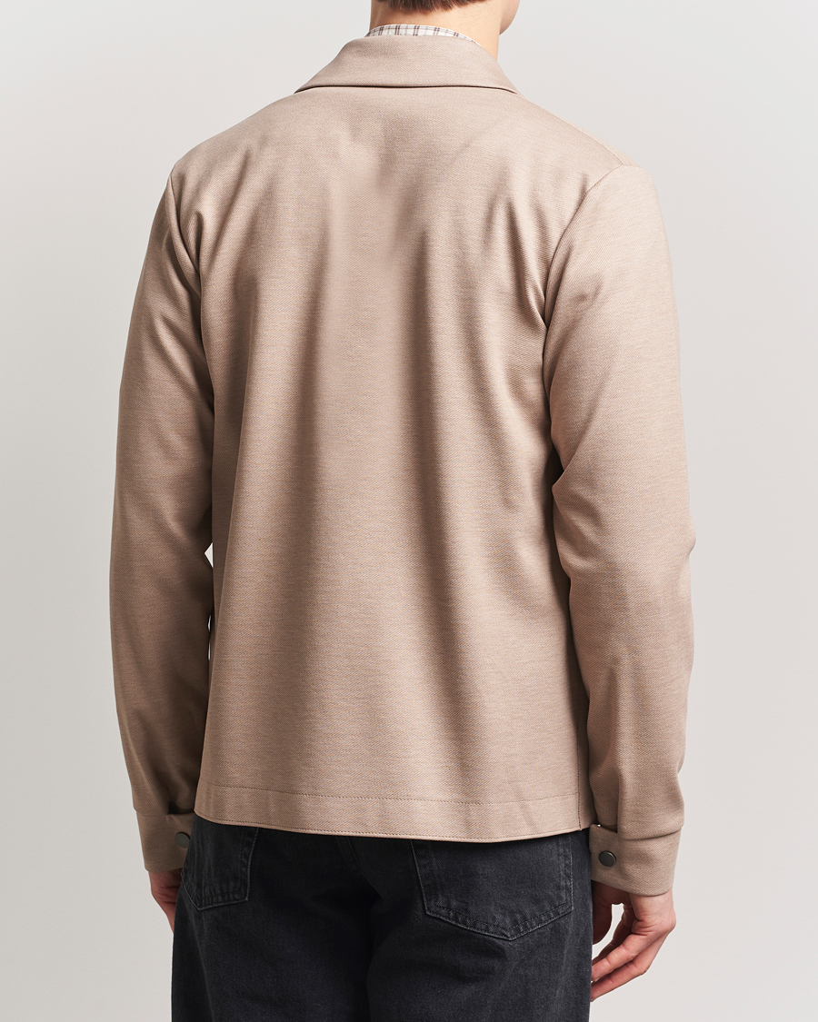 Men | Coats & Jackets | Harris Wharf London | Loro Piana Cavalry Twill Coach Jacket Oat