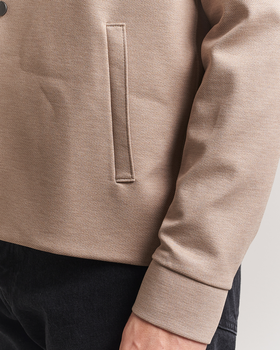 Men | Coats & Jackets | Harris Wharf London | Loro Piana Cavalry Twill Coach Jacket Oat