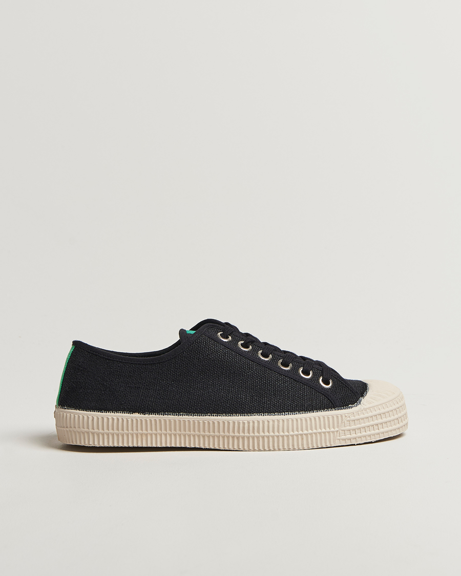 Men | Sneakers | Novesta | Star Master Hemp Sneaker Black