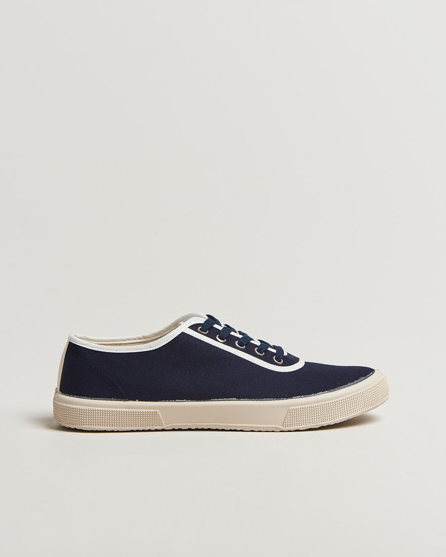 Men | Sneakers | Novesta | Cotton Deck Shoe Navy