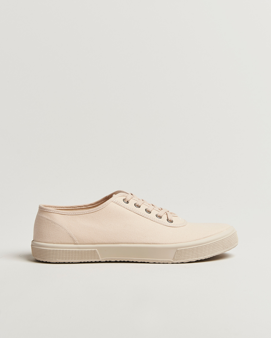 Men | Sneakers | Novesta | Cotton Deck Shoe All Ivory