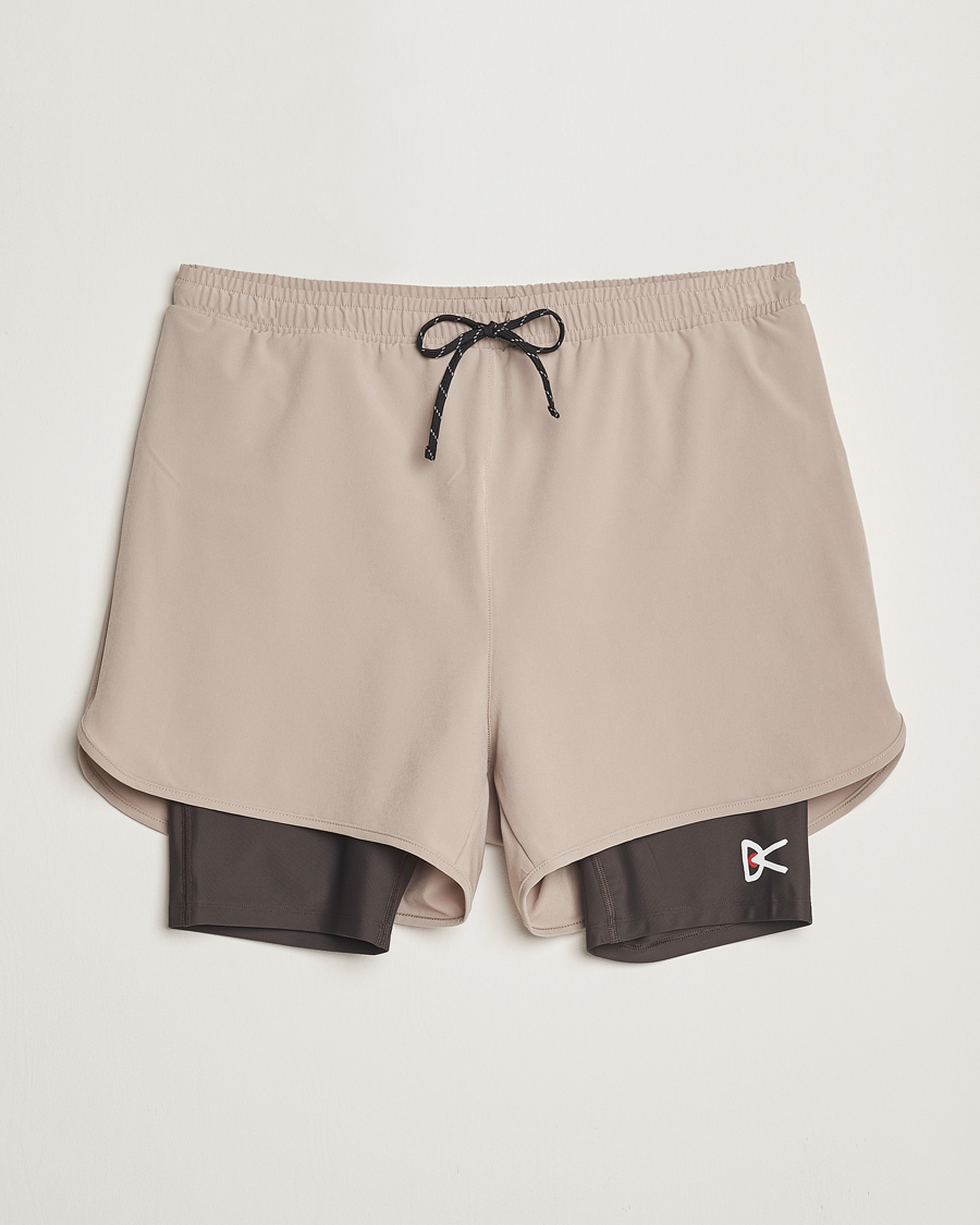 Men | Shorts | District Vision | Layered Pocket Trail Shorts Khaki