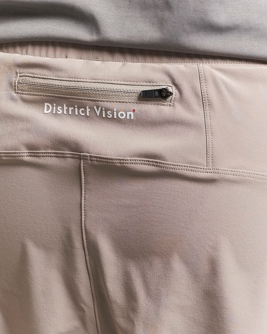 Men | Shorts | District Vision | Layered Pocket Trail Shorts Khaki