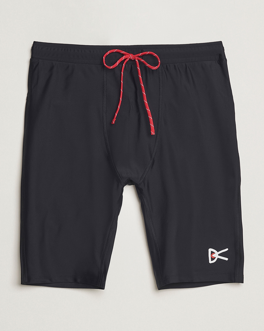 Men | Shorts | District Vision | 9 Inch Recycled Half Tights Black
