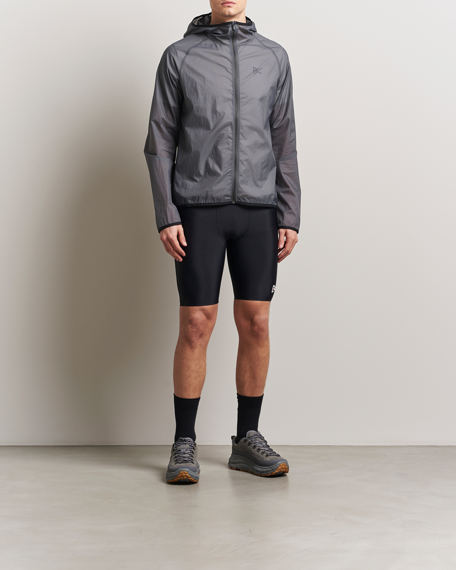 Men | Shorts | District Vision | 9 Inch Recycled Half Tights Black