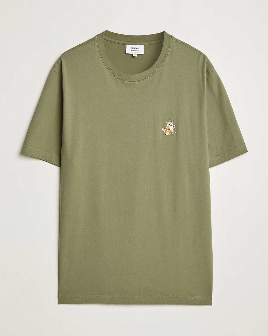 Men | T-Shirts | Maison Kitsuné | Speedy Fox T-Shirt Bay Leaf