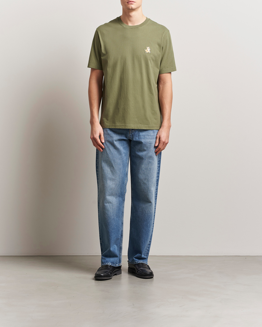 Men | T-Shirts | Maison Kitsuné | Speedy Fox T-Shirt Bay Leaf