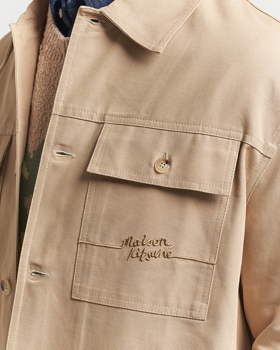 Men | Shirts | Maison Kitsuné | Workwear Overshirt Cork
