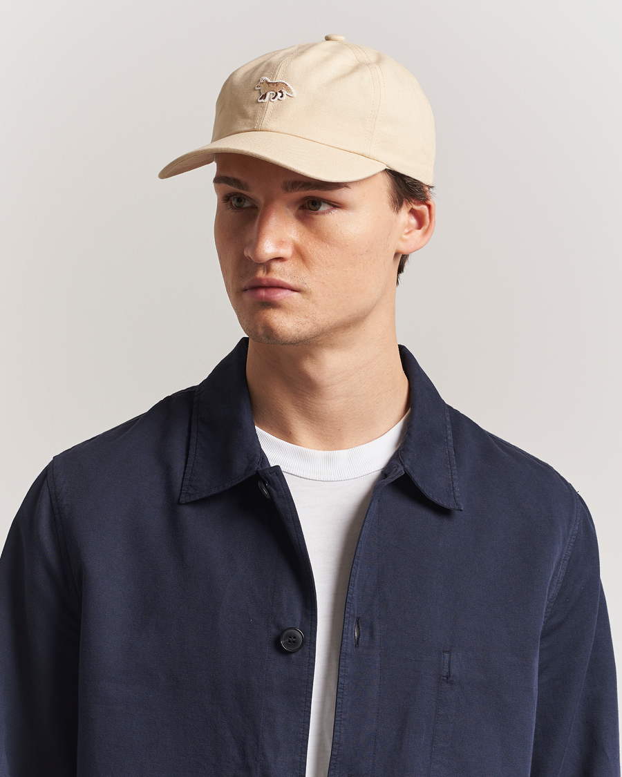 Men | Hats & Caps | Maison Kitsuné | Baby Fox 6 Panel Cap Marble