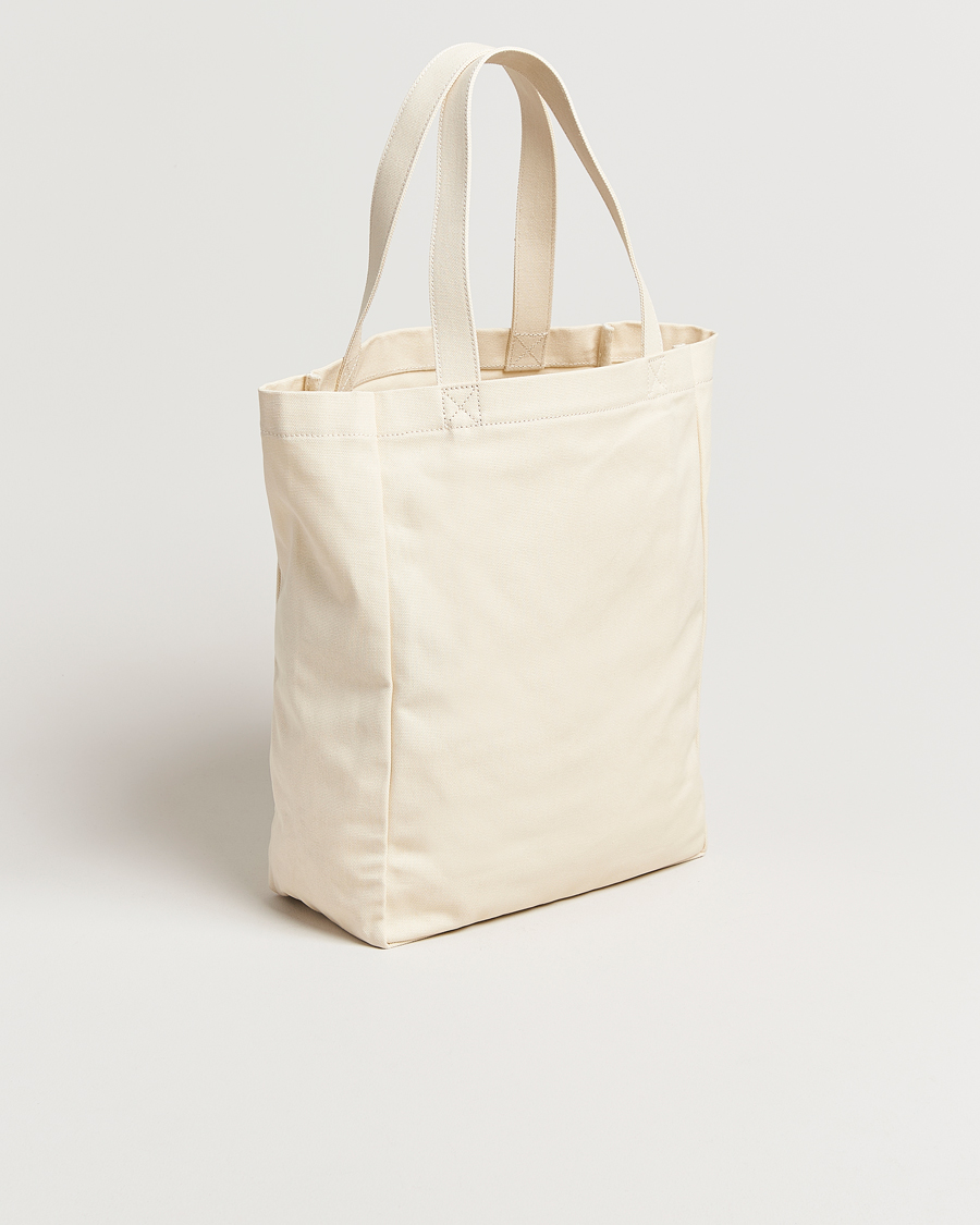 Men | Bags | Maison Kitsuné | Daisy Flower Tote Bag Rich Vanilla