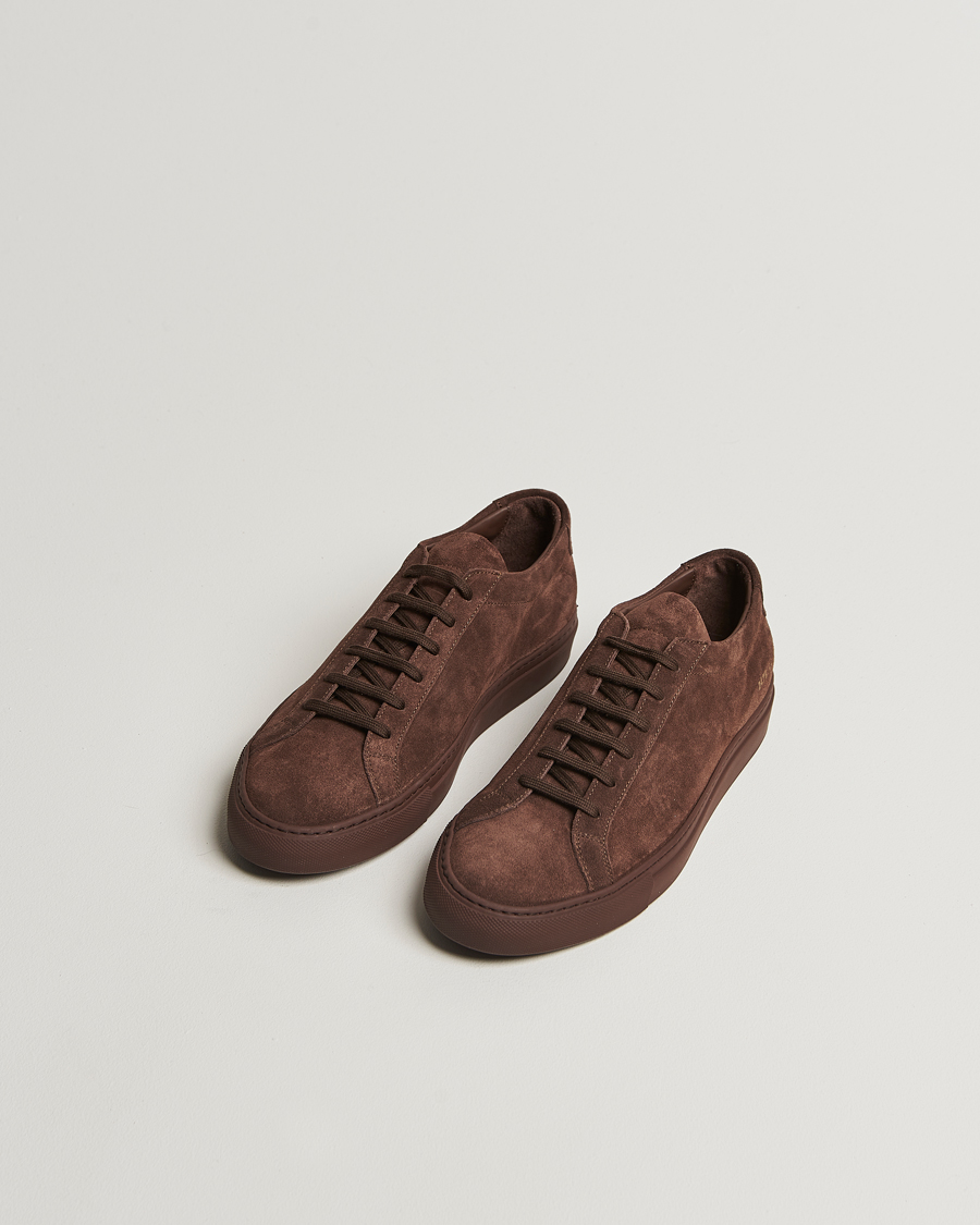 Men | Sneakers | Common Projects | Original Achilles Suede Sneaker Moka