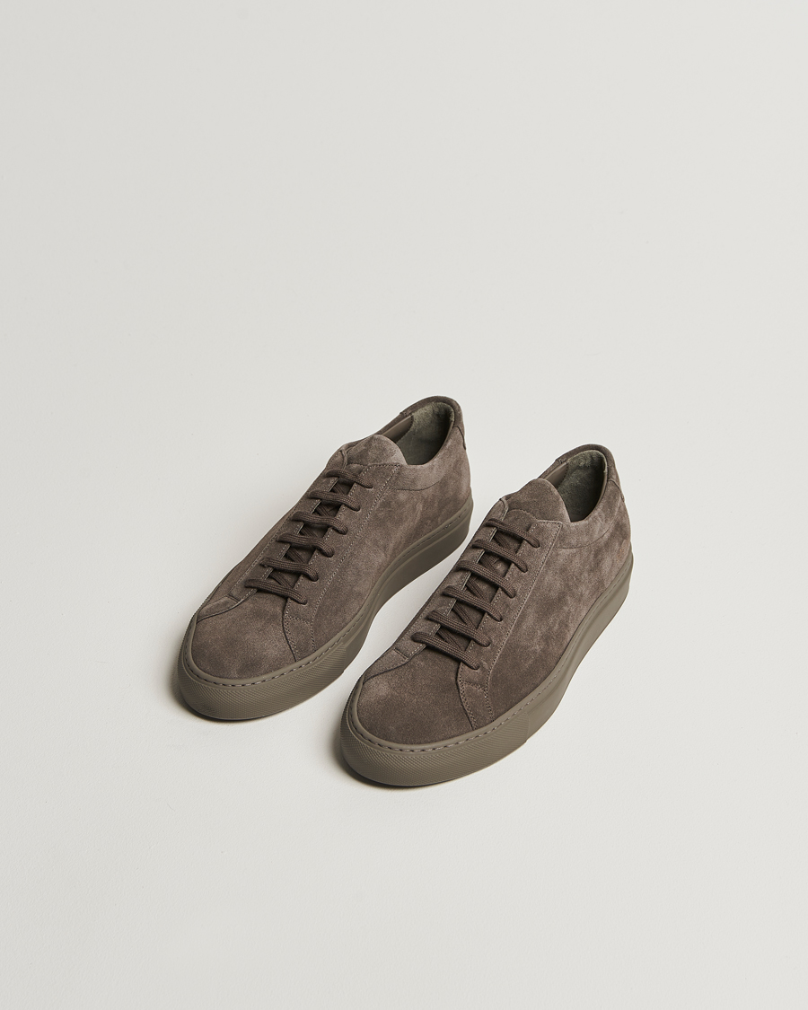 Men | Sneakers | Common Projects | Original Achilles Suede Sneaker Clay