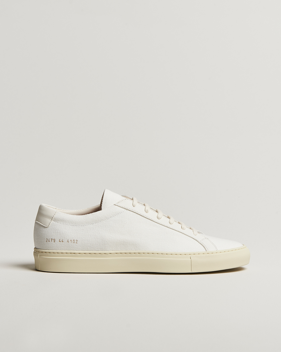 Men | Sneakers | Common Projects | Original Achilles Canvas Sneaker Off White