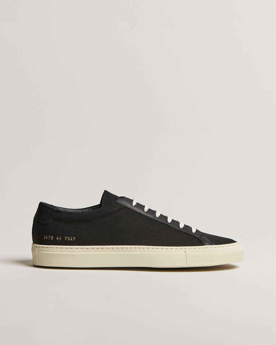 Men | Sneakers | Common Projects | Original Achilles Canvas Sneaker Black