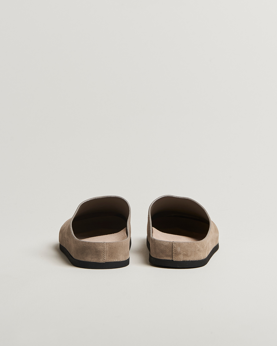 Men | Sandals & Slides | Common Projects | Suede Clog Taupe