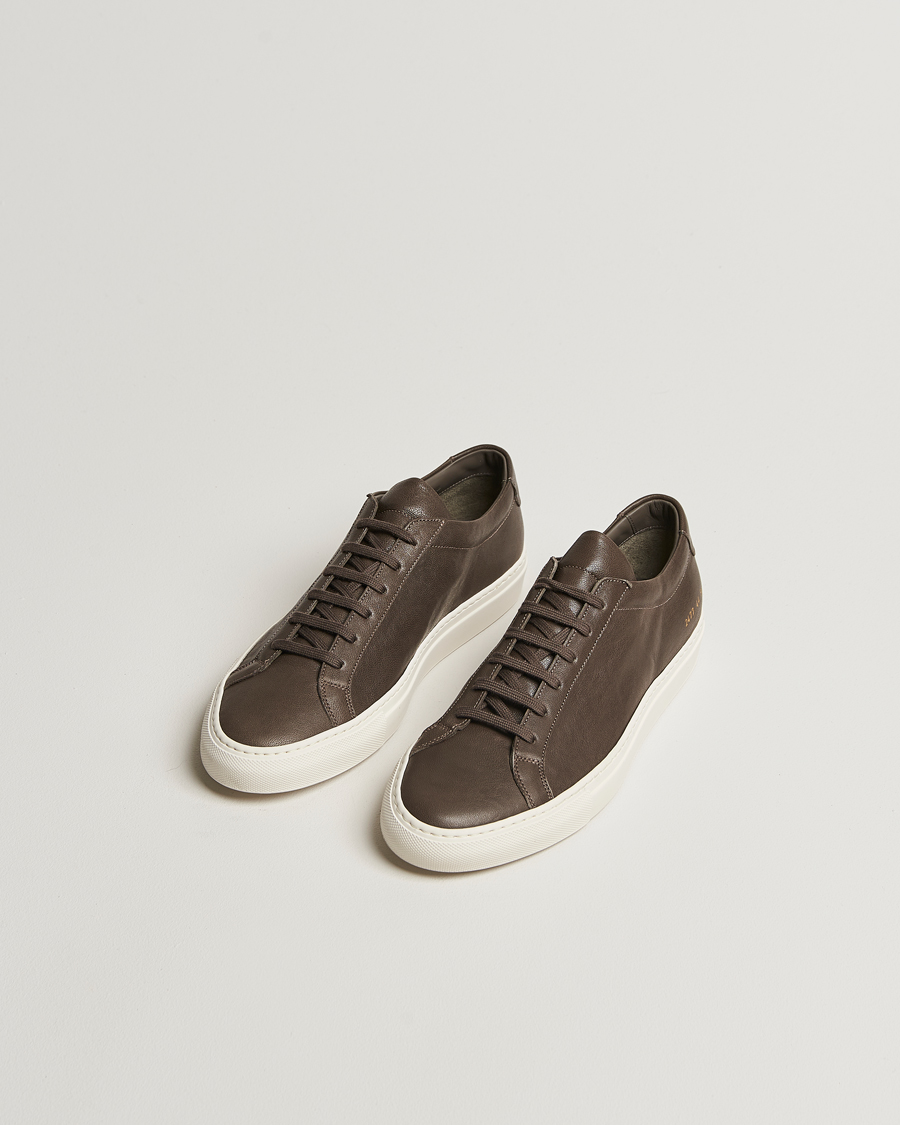 Men | Sneakers | Common Projects | Original Summer Achilles Sneaker Dark Brown