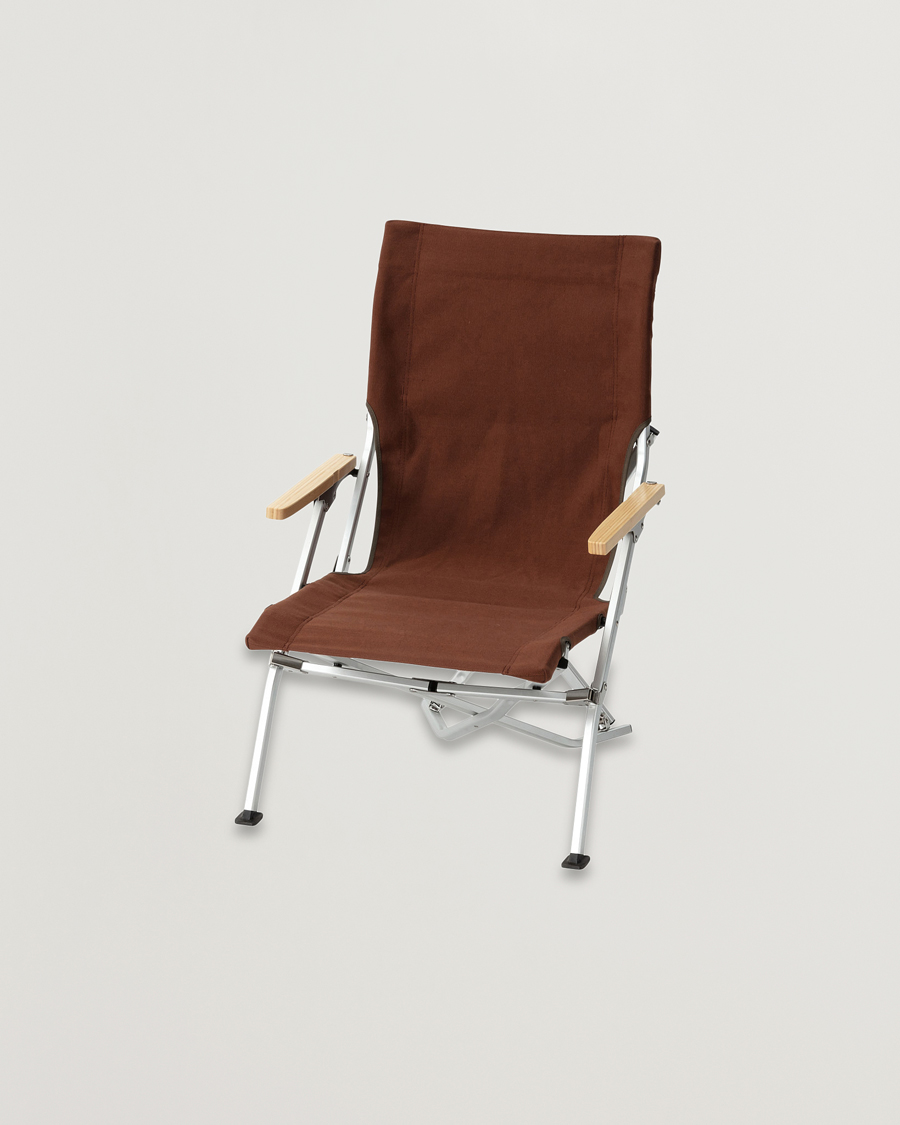 Men | Outdoor living | Snow Peak | Low Beach Chair Brown