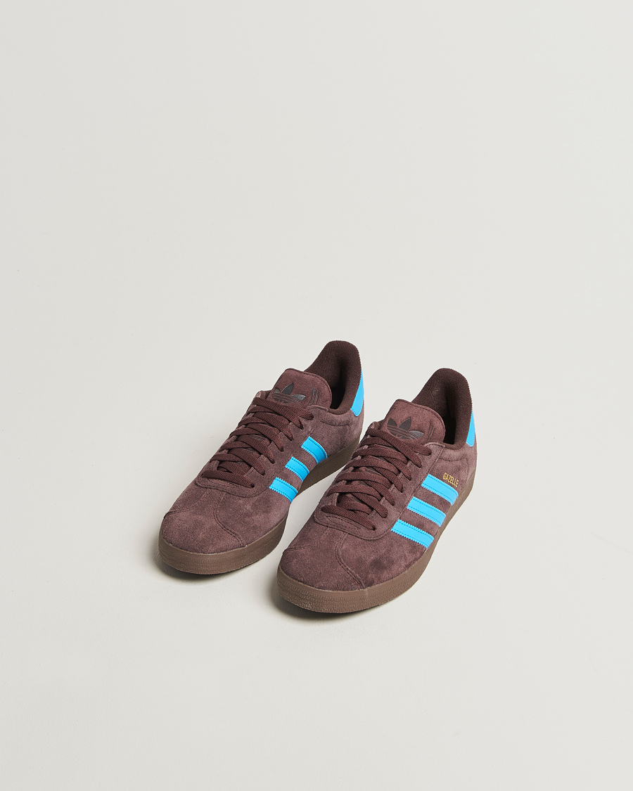 Men | Sneakers | adidas Originals | Gazelle Sneaker Brown/Sky