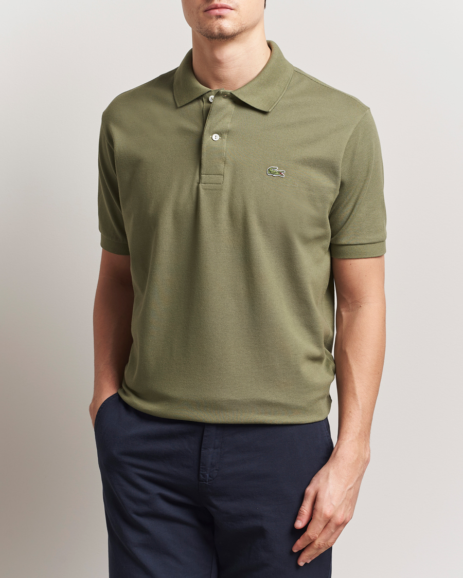 Men | Polo Shirts | Lacoste | Original Polo Piké Khaki Green