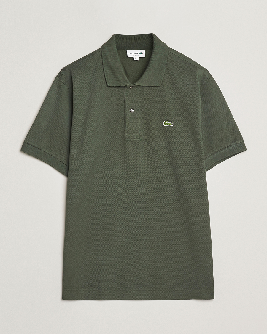 Men | Polo Shirts | Lacoste | Original Polo Piké Squadron Green