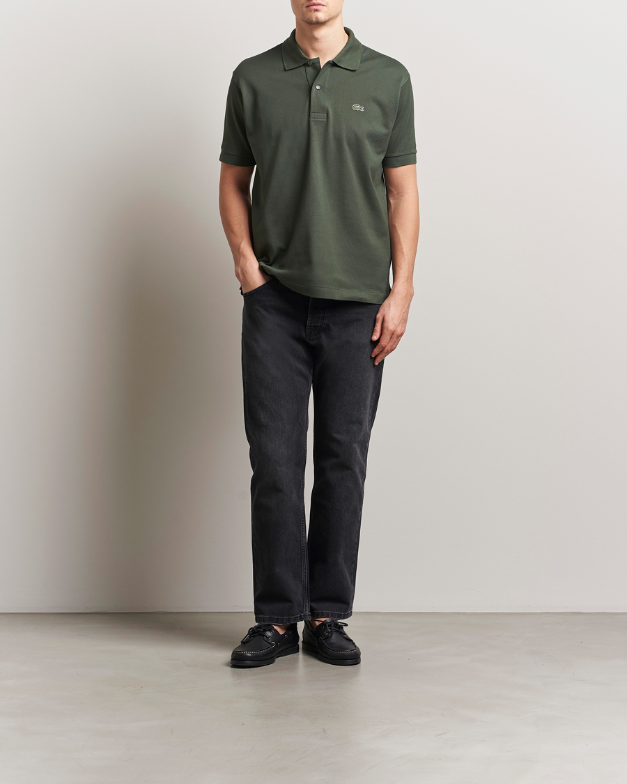 Men | Polo Shirts | Lacoste | Original Polo Piké Squadron Green
