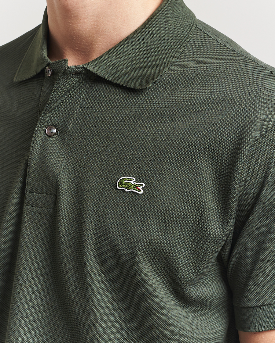 Men | Polo Shirts | Lacoste | Original Polo Piké Squadron Green