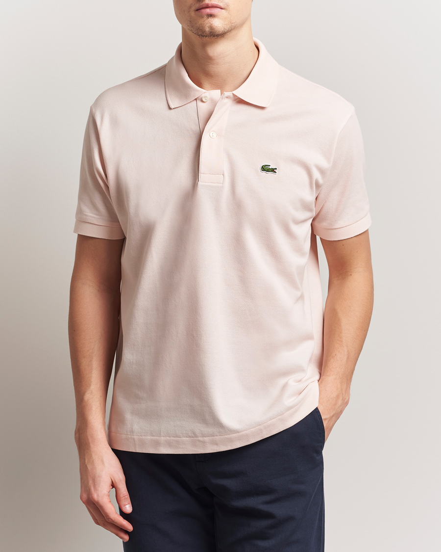Men | Polo Shirts | Lacoste | Original Polo Piké Angora Pink