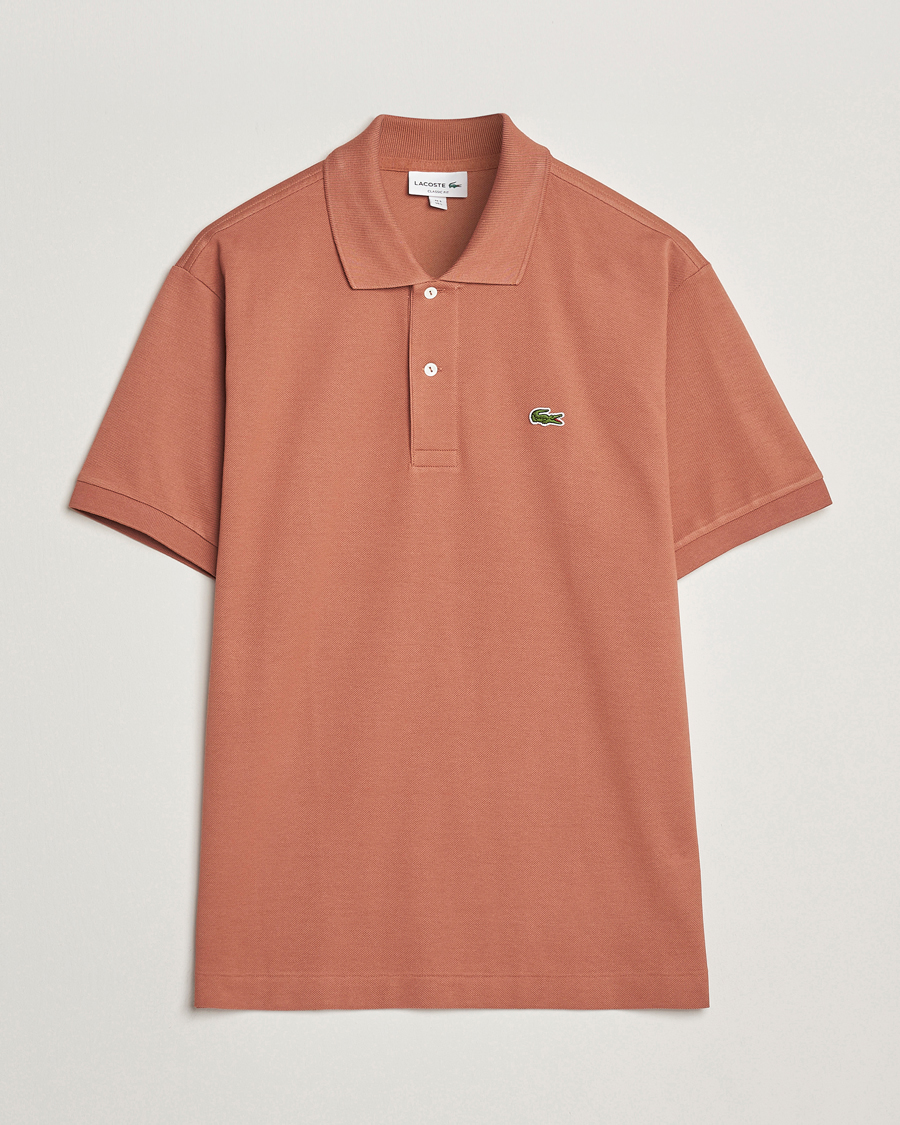 Men | Polo Shirts | Lacoste | Original Polo Piké Track Orange
