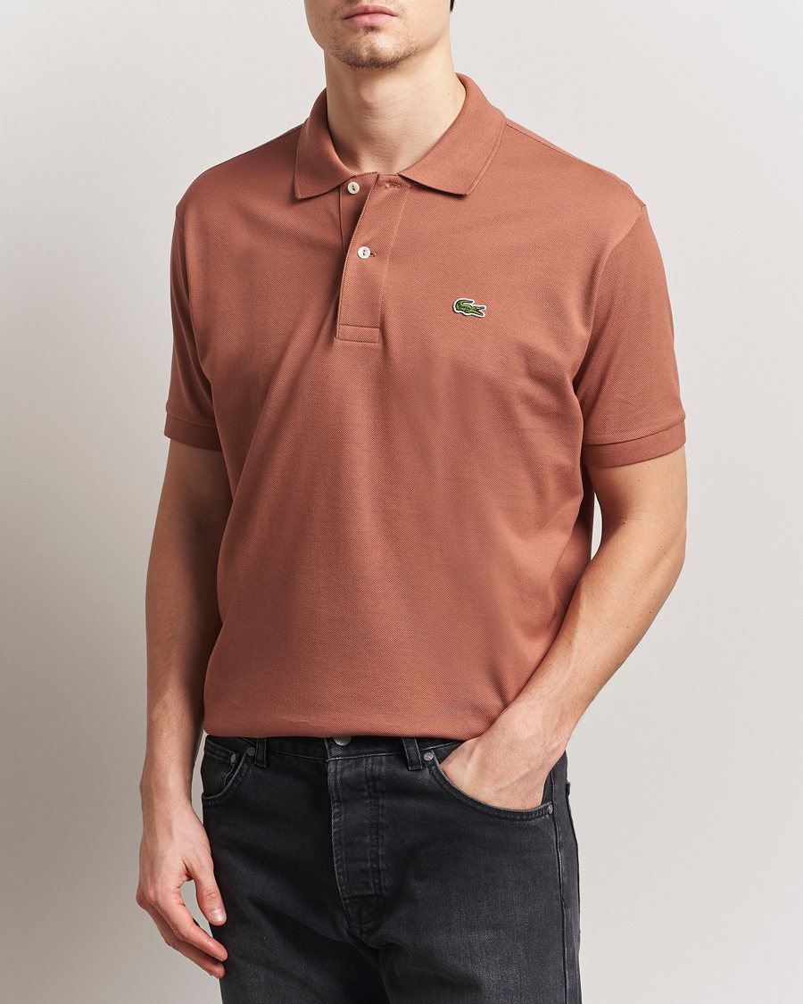Men | Polo Shirts | Lacoste | Original Polo Piké Track Orange